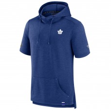 Футболка с капюшоном Toronto Maple Leafs Fanatics Heather Blue Authentic Pro