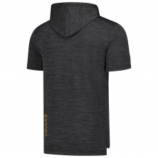 Футболка с капюшоном Vegas Golden Knights Fanatics Heather Charcoal Authentic Pro