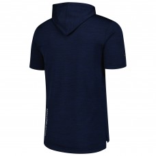 Футболка с капюшоном Washington Capitals Fanatics Heather Navy Authentic Pro