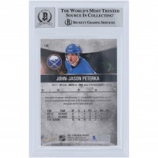 JJ Peterka Buffalo Sabres Autographed 2021-22 Skybox Metal Universe #186 Beckett Fanatics Witnessed Authenticated 9/10 Rookie Card JJ Peterka Buffalo Sabres Autographed 2021-22 Skybox Metal Universe #186 Beckett Fanatics Witnessed Authenticated 9/10 Rookie Card
