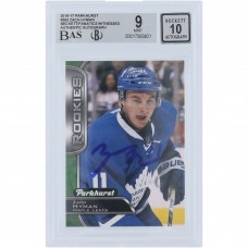 Zach Hyman Toronto Maple Leafs Autographed 2016-17 Upper Deck Parkhurst #363 Beckett Fanatics Witnessed Authenticated 9/10 Rookie Card