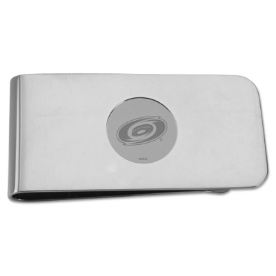 Jardine Carolina Hurricanes Silver-Plated Money Clip