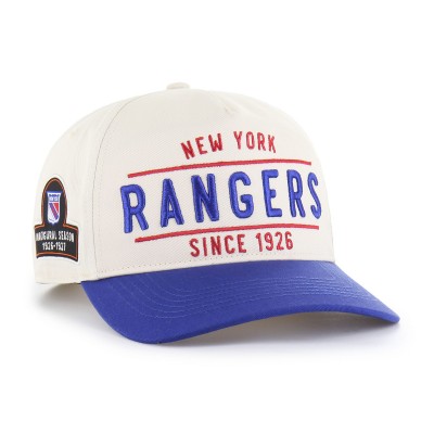 Бейсболка New York Rangers 47 Cream/Blue Expansion Debut Two-Tone Hitch