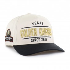 Бейсболка Vegas Golden Knights 47 Cream/Black Expansion Debut Two-Tone Hitch