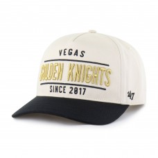 Бейсболка Vegas Golden Knights 47 Cream/Black Expansion Debut Two-Tone Hitch