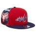 Бейсболка Washington Capitals New Era Red/Navy Camo Meshback 9FIFTY
