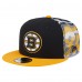 Бейсболка Boston Bruins New Era Black/Gold Camo Meshback 9FIFTY