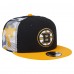 Бейсболка Boston Bruins New Era Black/Gold Camo Meshback 9FIFTY