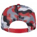Бейсболка Chicago Blackhawks New Era Black/Red Camo Meshback 9FIFTY Snapback