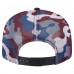 Бейсболка Colorado Avalanche New Era Burgundy/Black Camo Meshback 9FIFTY Snapback