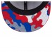 Бейсболка New York Rangers New Era Blue/Red Camo Meshback 9FIFTY Snapback