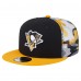 Бейсболка Pittsburgh Penguins New Era Black/Gold Camo Meshback 9FIFTY Snapback Бейсболка Pittsburgh Penguins New Era Black/Gold Camo Meshback 9FIFTY Snapback