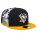 Бейсболка Pittsburgh Penguins New Era Black/Gold Camo Meshback 9FIFTY Snapback