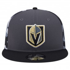 Бейсболка Vegas Golden Knights New Era Gray/Black Camo Meshback 9FIFTY