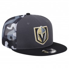 Бейсболка Vegas Golden Knights New Era Gray/Black Camo Meshback 9FIFTY
