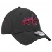 Бейсболка Washington Capitals New Era Black Night 39THIRTY