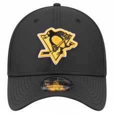 Бейсболка Pittsburgh Penguins New Era Black Night 39THIRTY