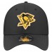 Бейсболка Pittsburgh Penguins New Era Black Night 39THIRTY