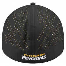 Бейсболка Pittsburgh Penguins New Era Black Night 39THIRTY