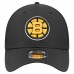 Бейсболка Boston Bruins New Era Black Night 39THIRTY