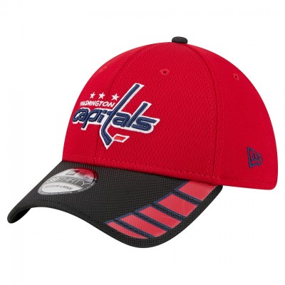 Бейсболка Washington Capitals New Era Red Visor Hit 39THIRTY