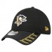 Бейсболка Pittsburgh Penguins New Era Black Visor Hit 39THIRTY
