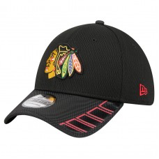 Бейсболка Chicago Blackhawks New Era Black Visor Hit 39THIRTY Бейсболка Chicago Blackhawks New Era Black Visor Hit 39THIRTY