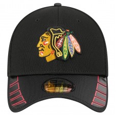Бейсболка Chicago Blackhawks New Era Black Visor Hit 39THIRTY Бейсболка Chicago Blackhawks New Era Black Visor Hit 39THIRTY