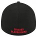 Бейсболка Chicago Blackhawks New Era Black Visor Hit 39THIRTY