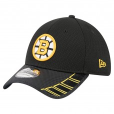 Бейсболка Boston Bruins New Era Black Visor Hit 39THIRTY