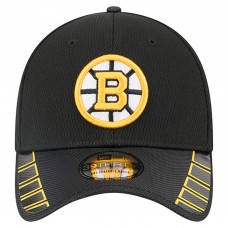 Бейсболка Boston Bruins New Era Black Visor Hit 39THIRTY