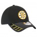 Бейсболка Boston Bruins New Era Black Visor Hit 39THIRTY