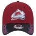 Бейсболка Colorado Avalanche New Era Burgundy Visor Hit 39THIRTY