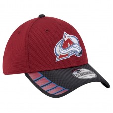 Бейсболка Colorado Avalanche New Era Burgundy Visor Hit 39THIRTY