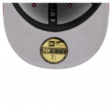 Бейсболка Colorado Avalanche New Era Burgundy Oversized Vintage Arch 59Fifty