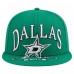 Бейсболка Dallas Stars New Era Kelly Green Oversized Vintage Arch 59Fifty