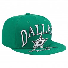 Бейсболка Dallas Stars New Era Kelly Green Oversized Vintage Arch 59Fifty