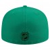 Бейсболка Dallas Stars New Era Kelly Green Oversized Vintage Arch 59Fifty
