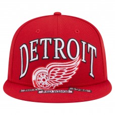 Бейсболка Detroit Red Wings New Era Red Oversized Vintage Arch 59Fifty Бейсболка Detroit Red Wings New Era Red Oversized Vintage Arch 59Fifty