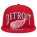 Бейсболка Detroit Red Wings New Era Red Oversized Vintage Arch 59Fifty
