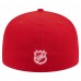 Бейсболка Detroit Red Wings New Era Red Oversized Vintage Arch 59Fifty