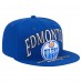 Бейсболка Edmonton Oilers New Era Royal Oversized Vintage Arch 59Fifty