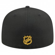 Бейсболка Pittsburgh Penguins New Era Black Oversized Vintage Arch 59Fifty