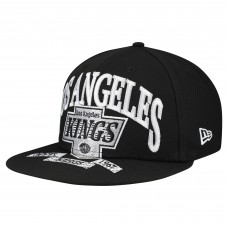 Бейсболка Los Angeles Kings New Era Black Oversized Vintage Arch 59Fifty