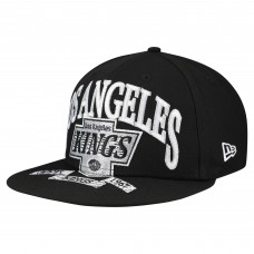 Бейсболка Los Angeles Kings New Era Black Oversized Vintage Arch 59Fifty
