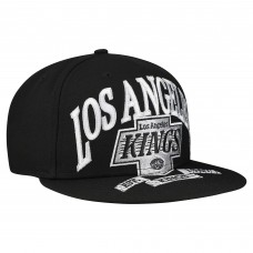 Бейсболка Los Angeles Kings New Era Black Oversized Vintage Arch 59Fifty