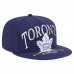 Бейсболка Toronto Maple Leafs New Era Navy Oversized Vintage Arch 59Fifty