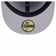 Бейсболка Vegas Golden Knights New Era Gray Oversized Vintage Arch 59Fifty