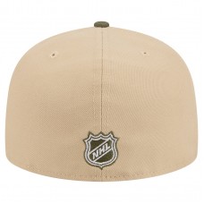 Бейсболка Washington Capitals New Era Tan/Olive Color Pack Two-Tone 59FIFTY A-Frame