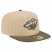 Бейсболка Minnesota Wild New Era Tan/Olive Color Pack Two-Tone 59FIFTY A-Frame